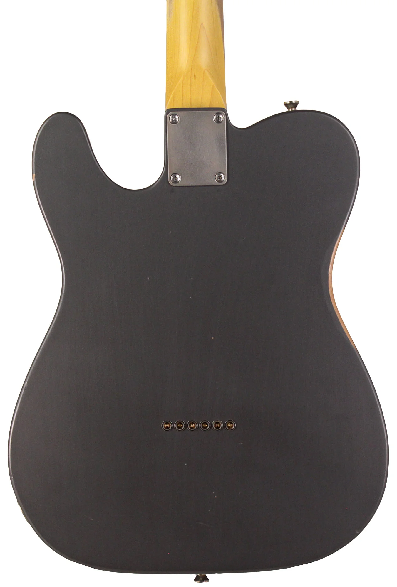 Nash T63 Guitar, Charcoal Frost Metallic, Tortoise Shell, Light Aging - Image 6