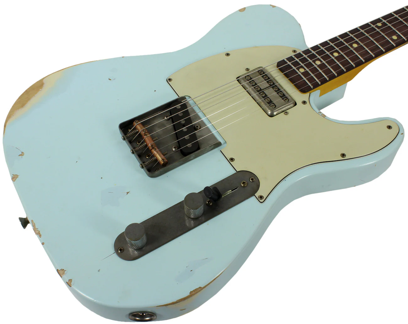 Nash T63 Guitar - Sonic Blue - LollarTron Neck