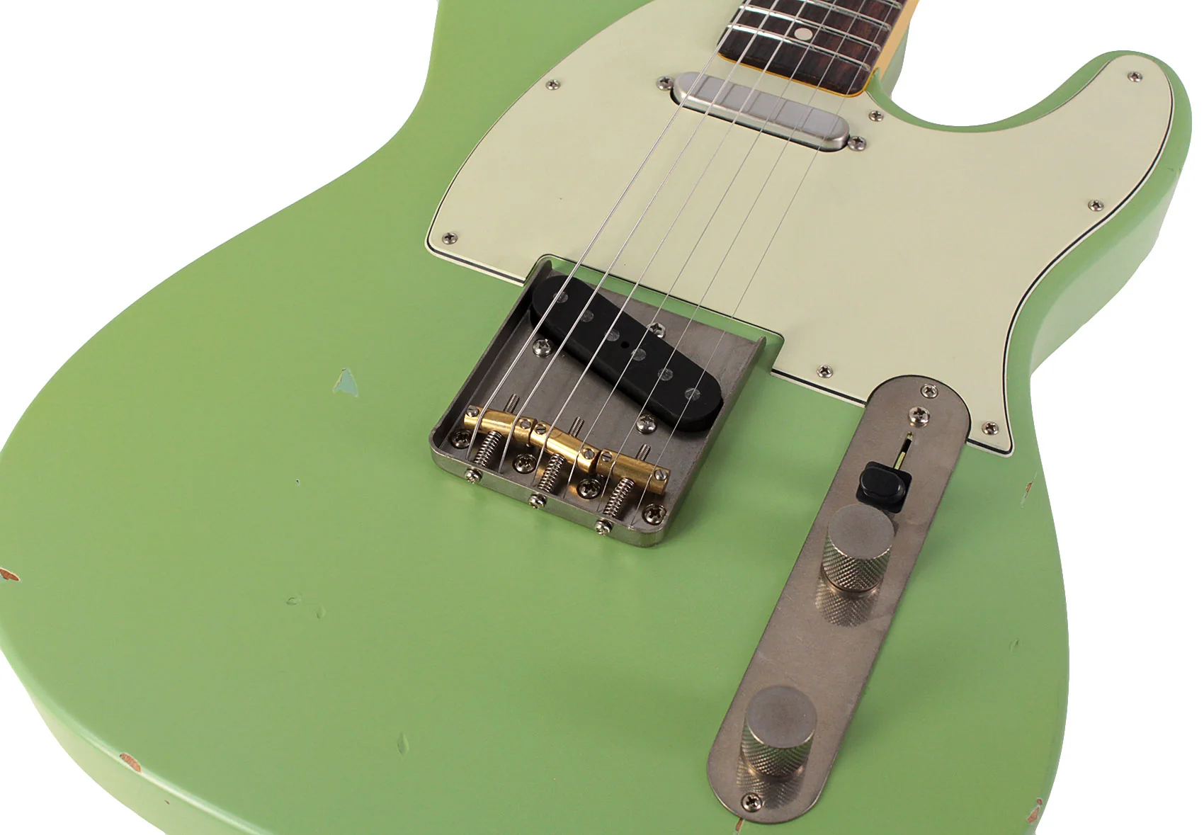 Nash T63 Guitar, Surf Green, Light Aging - Image 3