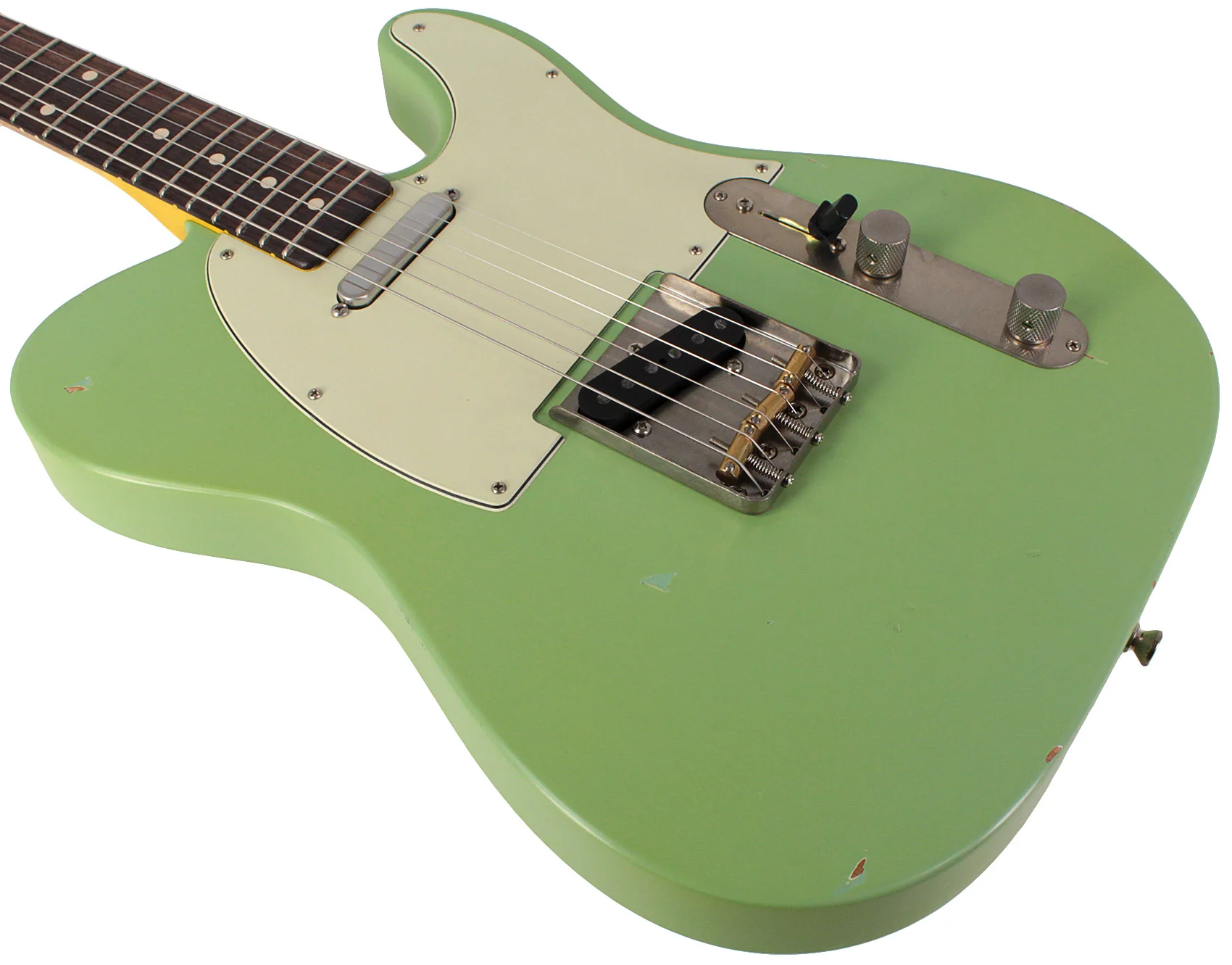 Nash T63 Guitar, Surf Green, Light Aging - Image 4