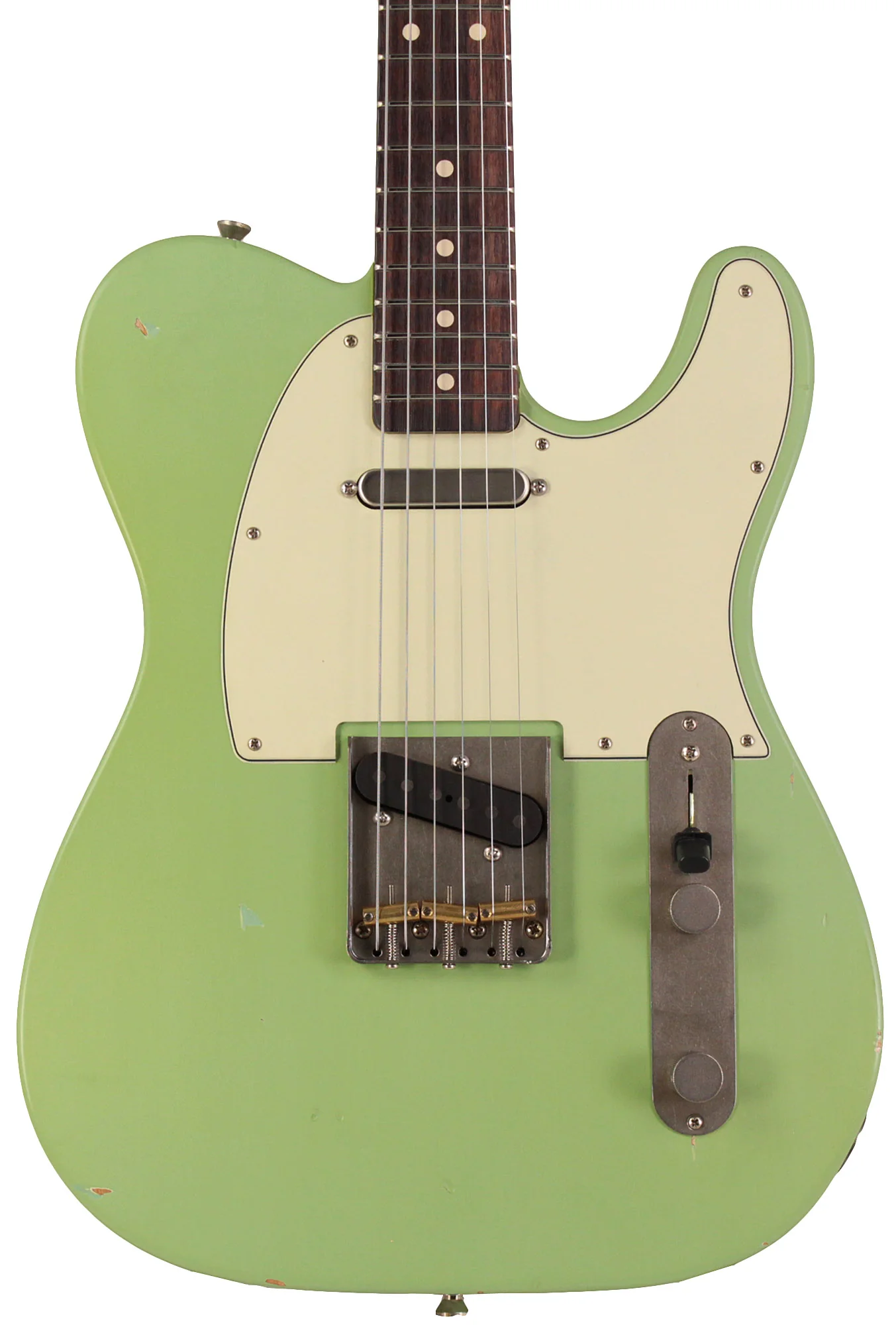 Nash T63 Guitar, Surf Green, Light Aging - Image 5