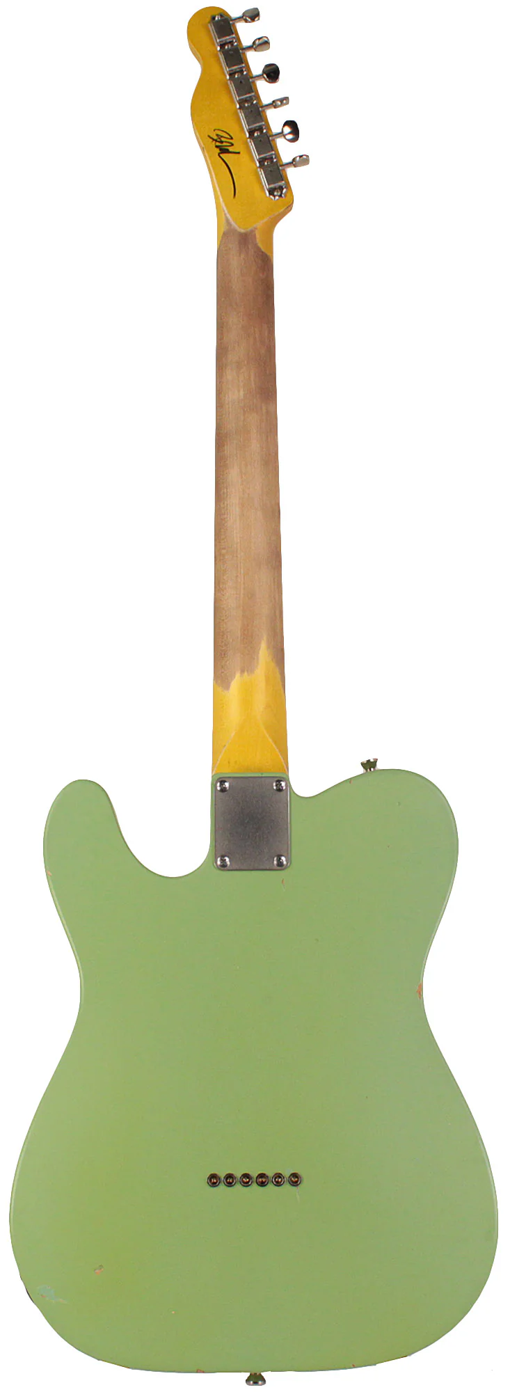 Nash T63 Guitar, Surf Green, Light Aging - Image 7