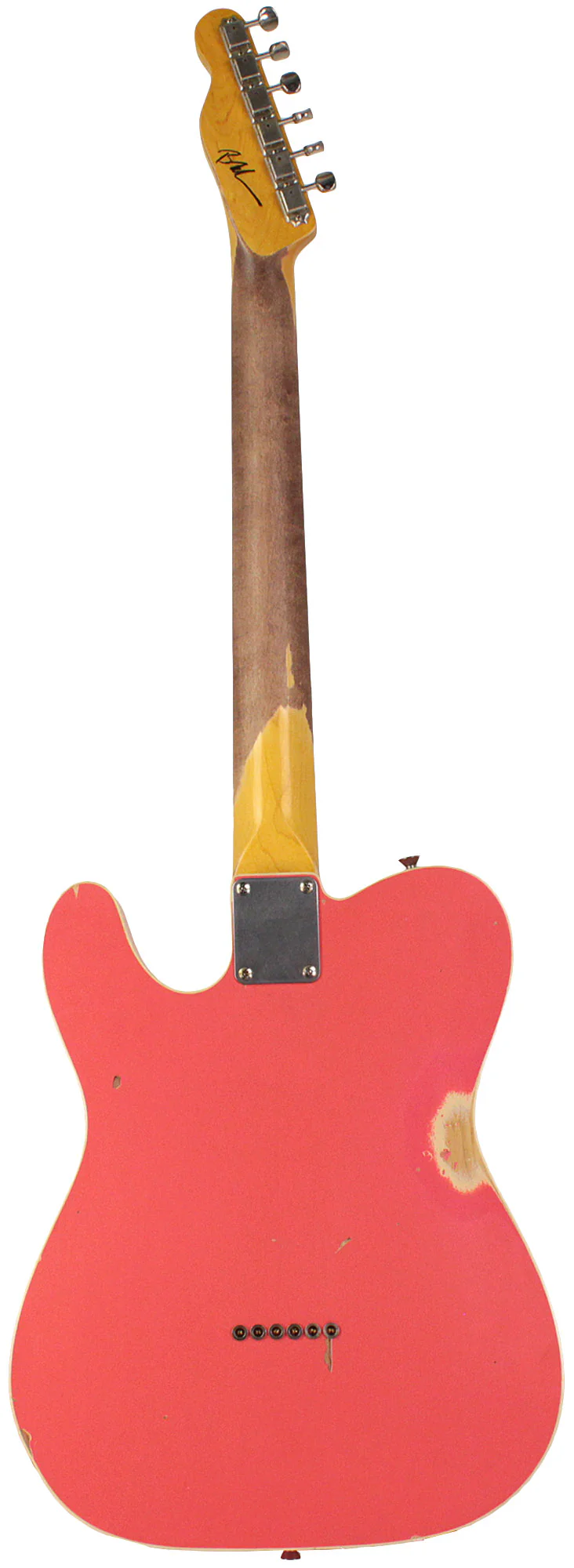 Nash T63DB Guitar, Ash, Double Bound, Salmon, Lollartron, Light Aging - Image 7