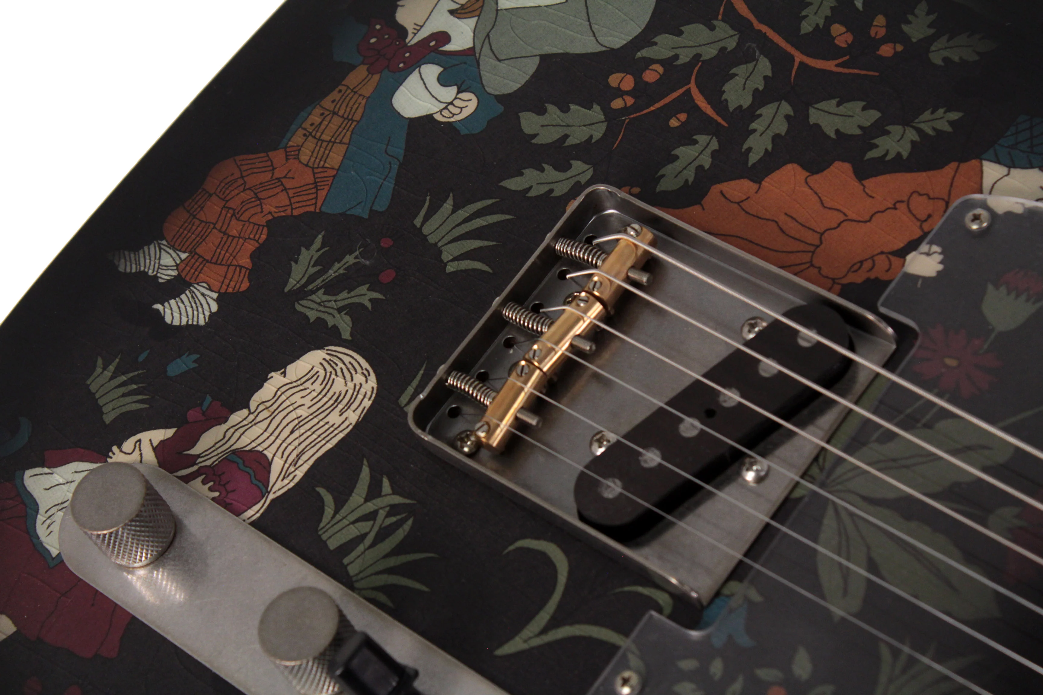 Nash T68 Guitar, Custom Alice in Wonderland, Light Aging - Image 5