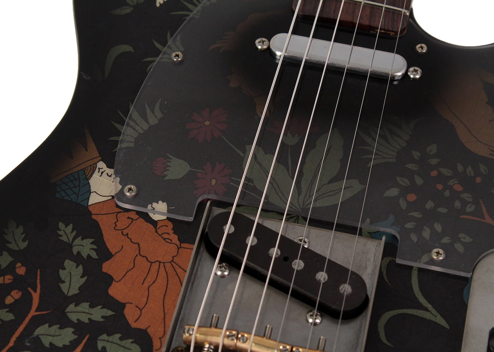 Nash T68 Guitar, Custom Alice in Wonderland, Light Aging - Image 7