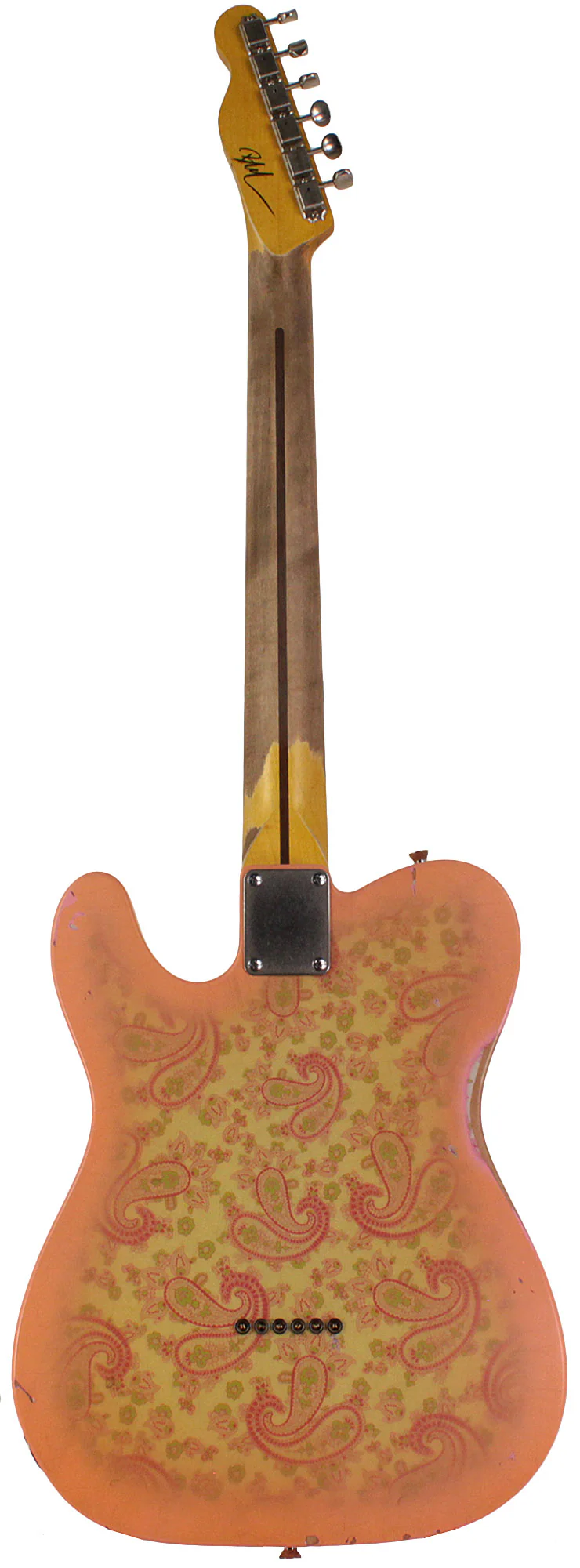 Nash T68 Guitar, Pink Paisley, Medium Aging - Image 7