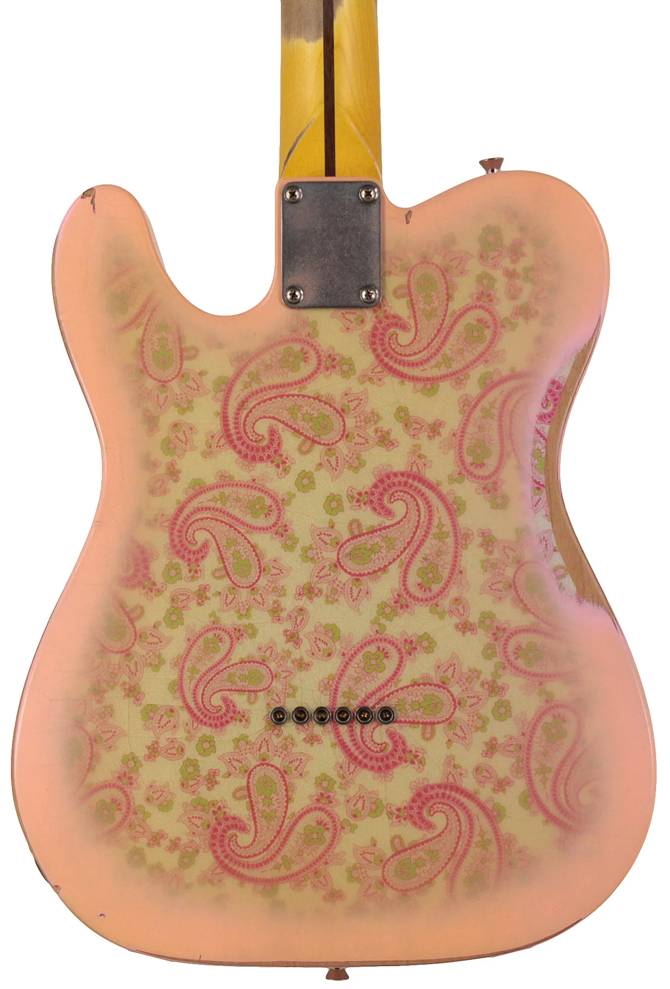 Nash T68 Guitar, Pink Paisley, Medium Aging - Image 6