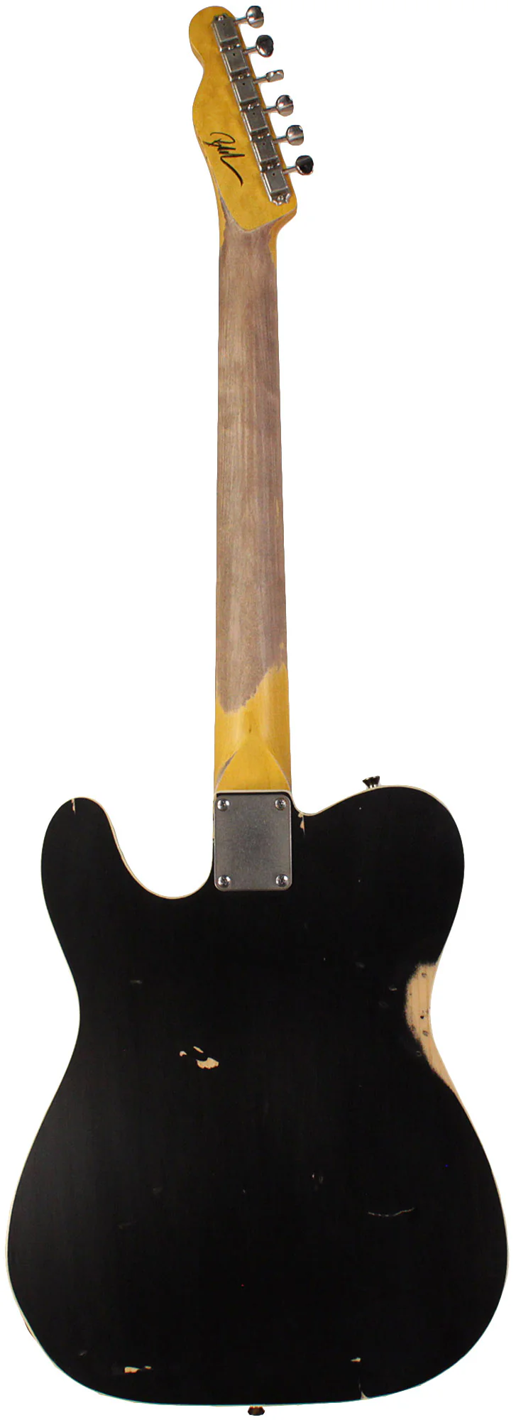 Nash T63DB Guitar, Black, Bigsby, Neck Humbucker - Image 7