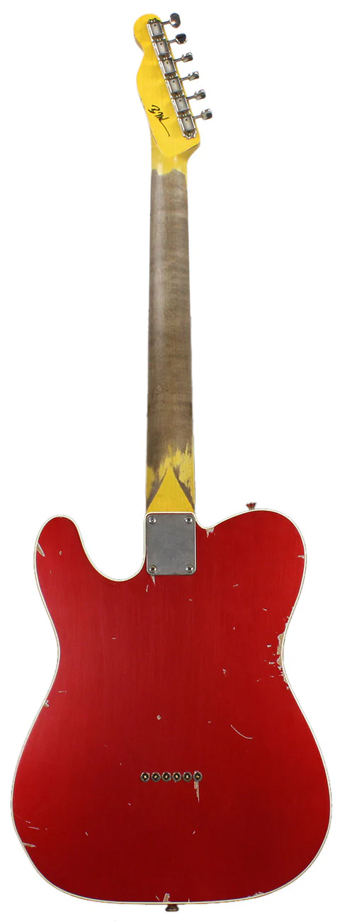 Nash T63DB Guitar, Candy Apple Red, Lollartron - Image 5