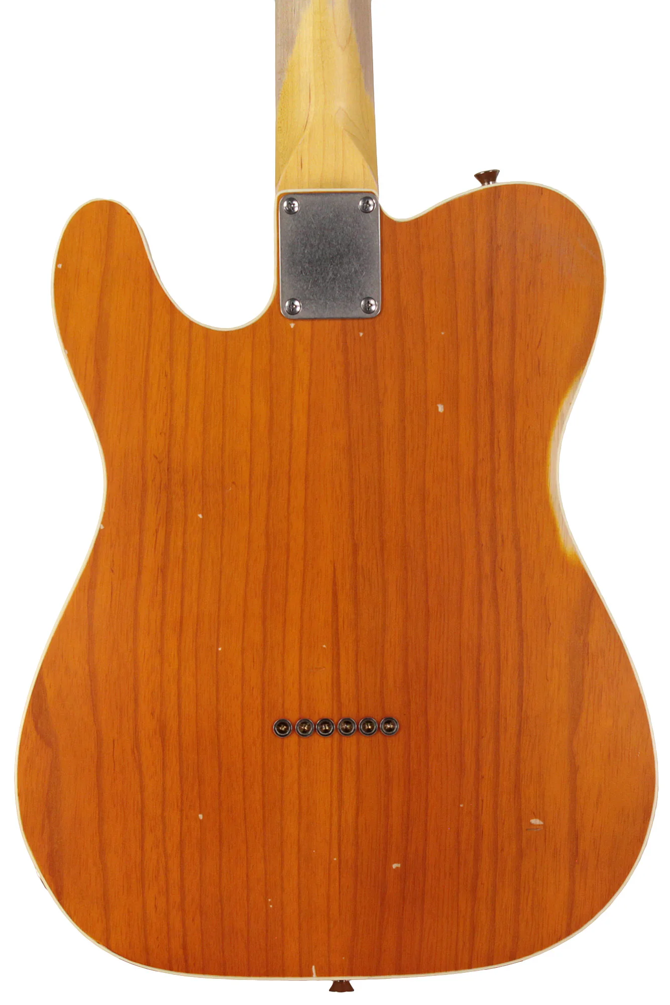 Nash T63DB Guitar, Double Bound, Amber Ash, Light Aging - Image 5