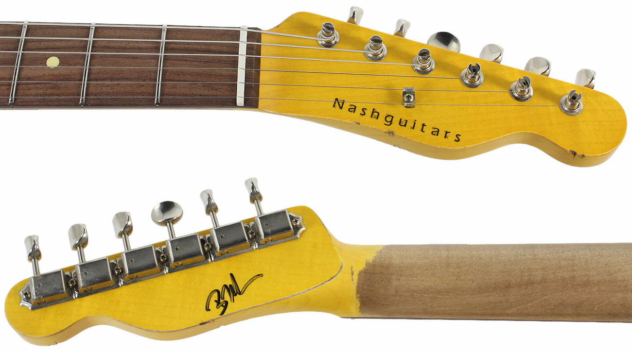Nash T63DB Guitar, Salmon, Bigsby, Lollartron - Image 8