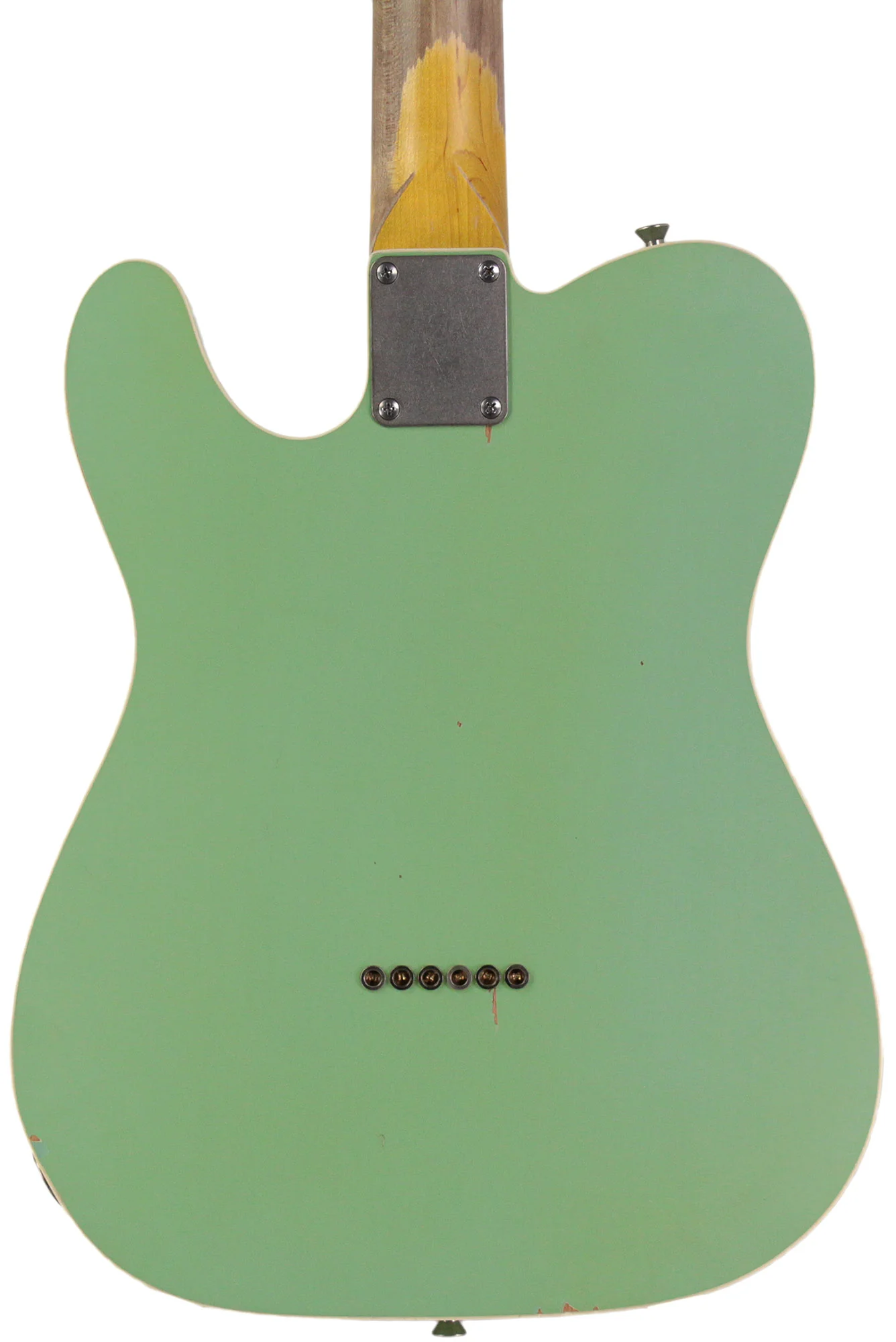 Nash T63DB Guitar, Double Bound, Surf Green, Light Aging - Image 5