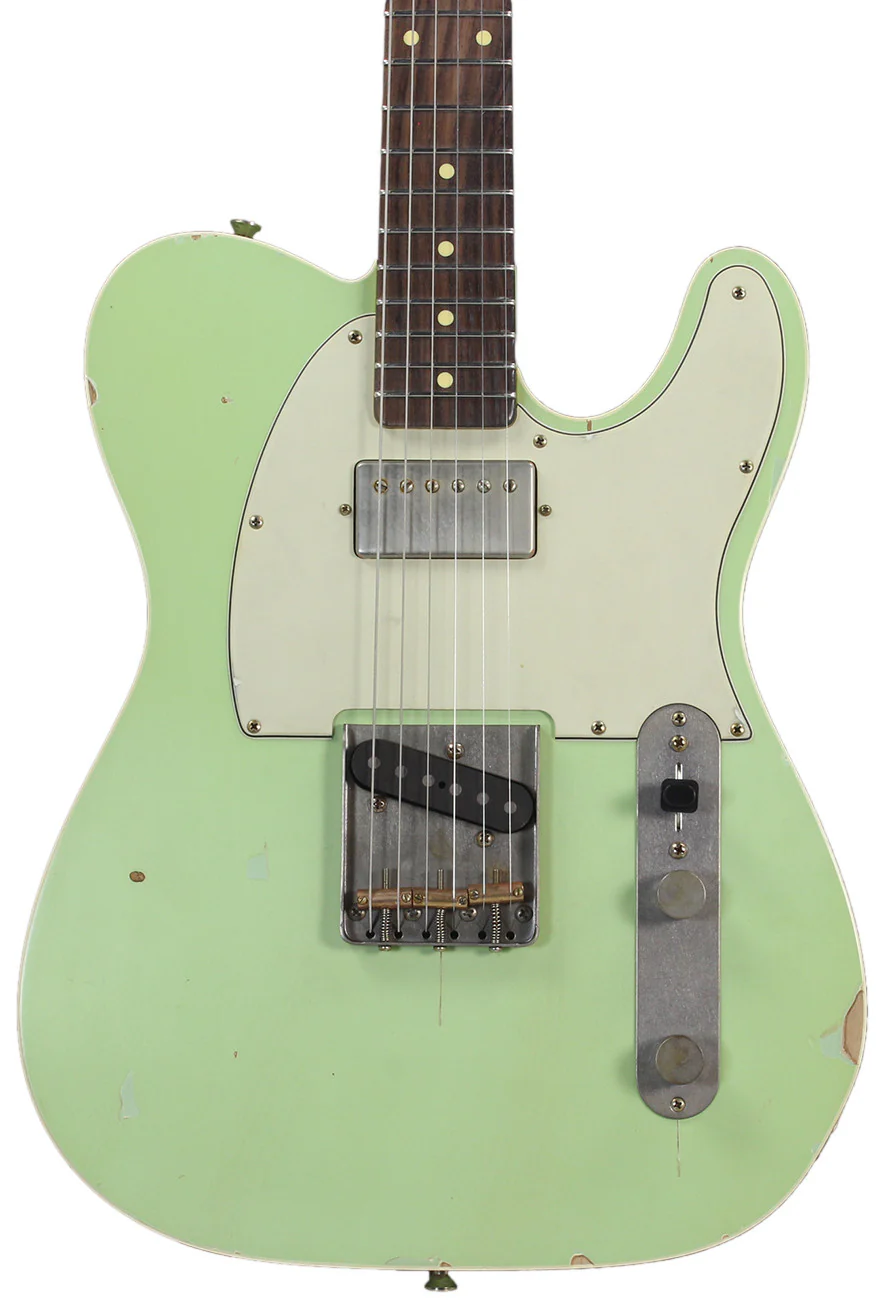Nash T63DB Guitar, Surf Green, Humbucker - Image 3