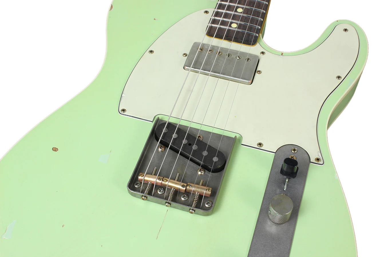 Nash T63DB Guitar, Surf Green, Humbucker - Image 7