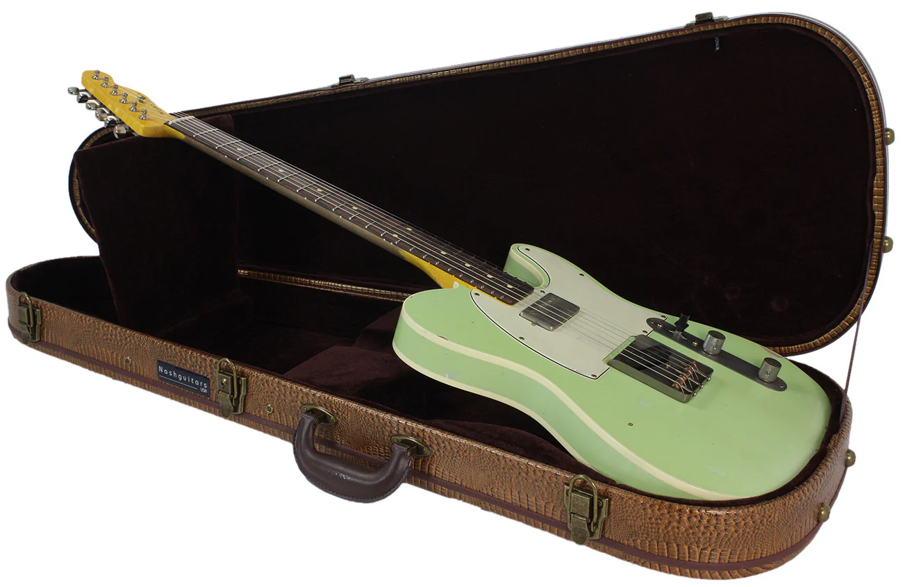 Nash T63DB Guitar, Surf Green, Humbucker - Image 9