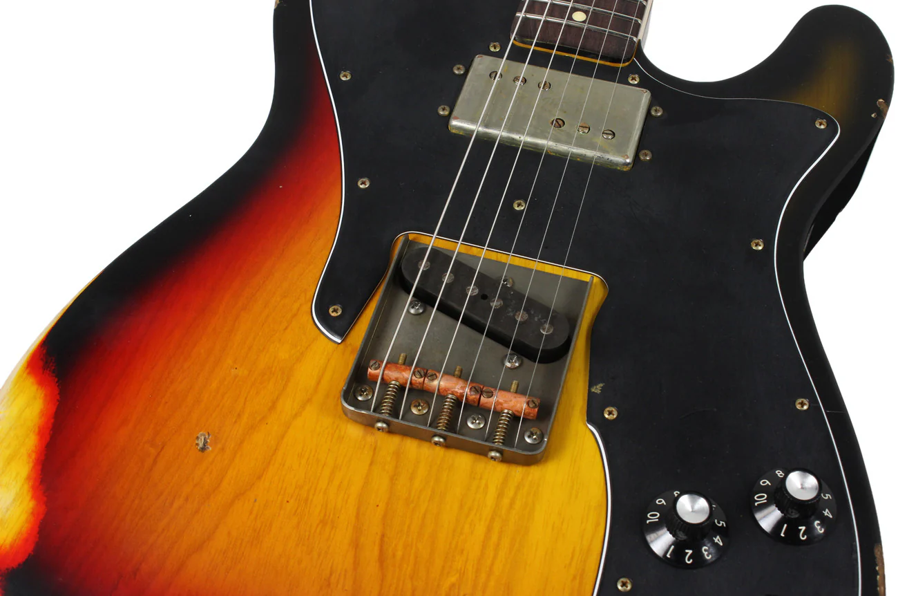 Nash TC72 Guitar, 3 Tone Sunburst, Rosewood Neck - Image 2