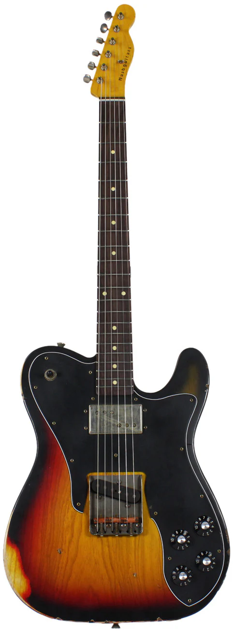 Nash TC72 Guitar, 3 Tone Sunburst, Rosewood Neck - Image 6