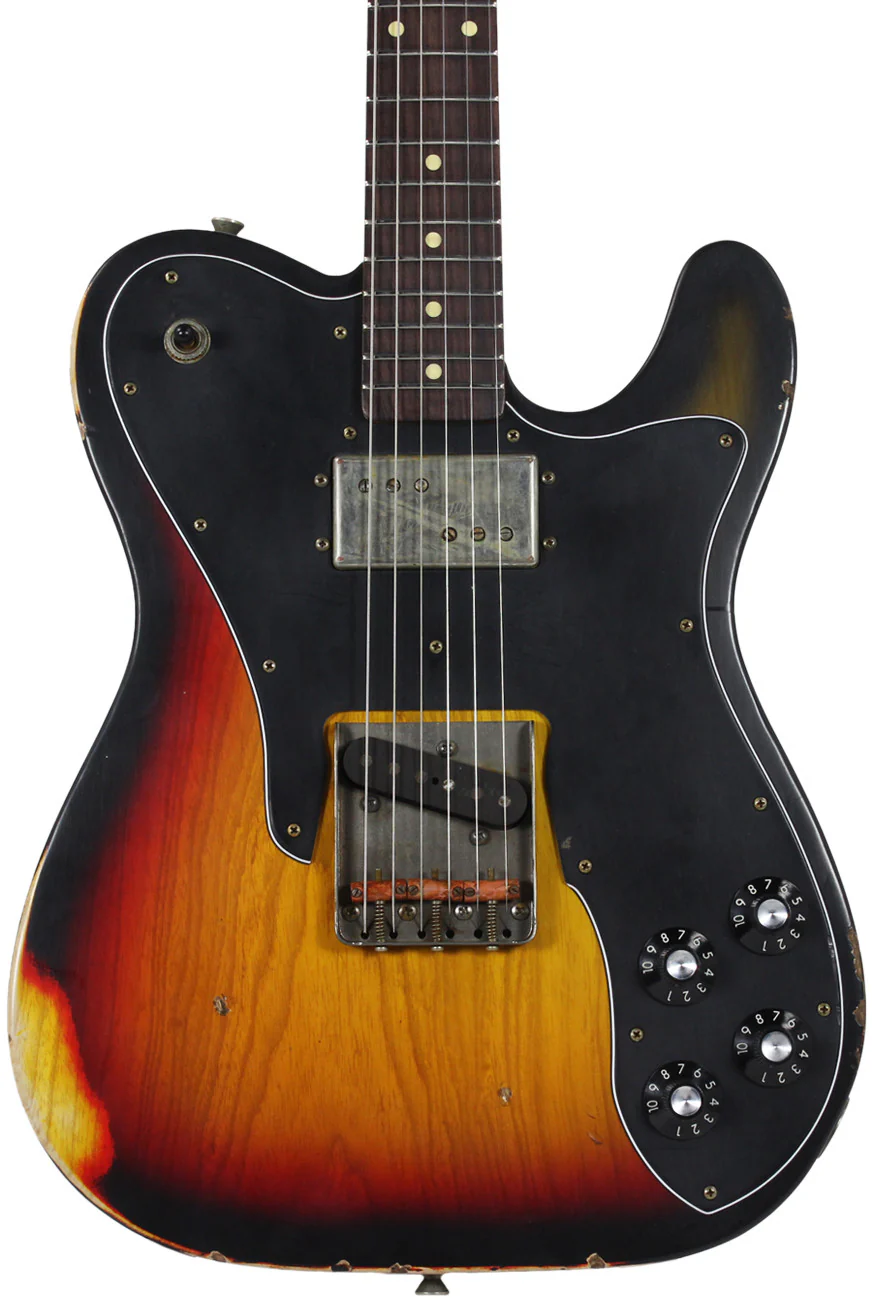Nash TC72 Guitar, 3 Tone Sunburst, Rosewood Neck - Image 7