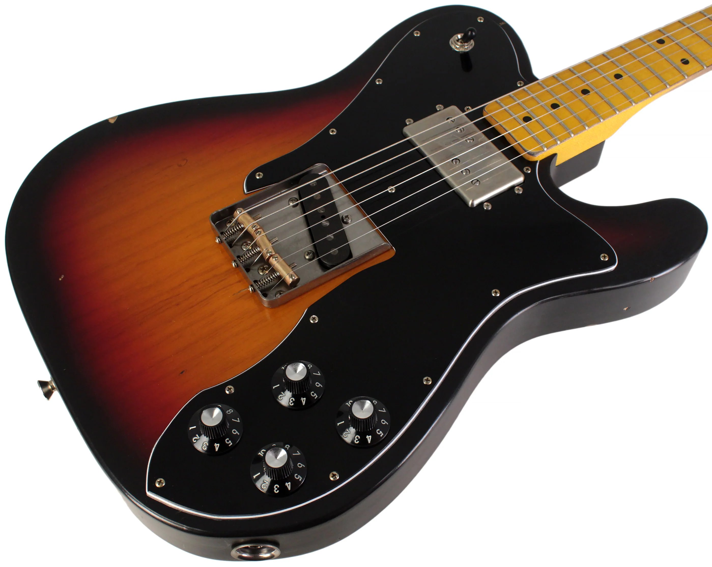 Nash TC72 Guitar, 3 Tone Sunburst, Light Aging - Image 2
