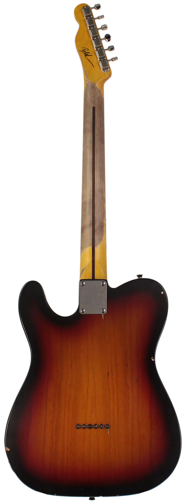 Nash TC72 Guitar, 3 Tone Sunburst, Light Aging - Image 7