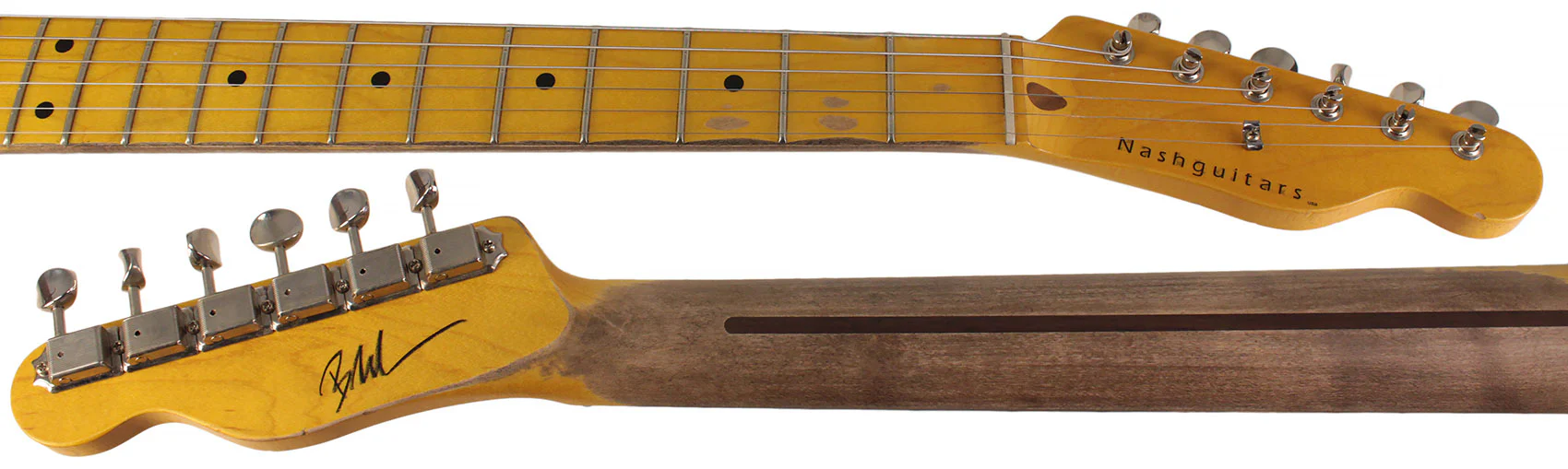 Nash TC72 Guitar, 3 Tone Sunburst, Light Aging - Image 8