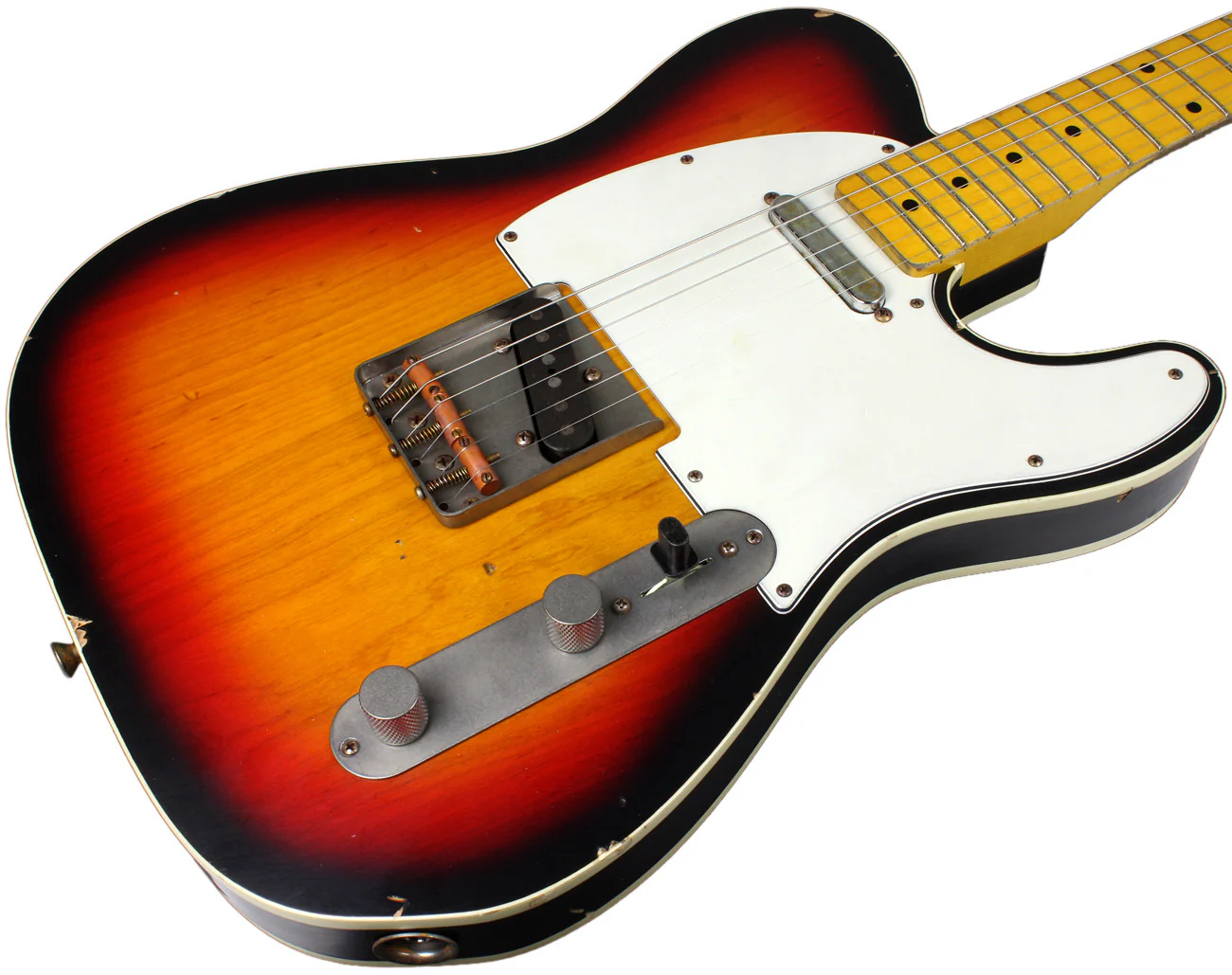 Nash T63DB Guitar - 3 Tone Sunburst