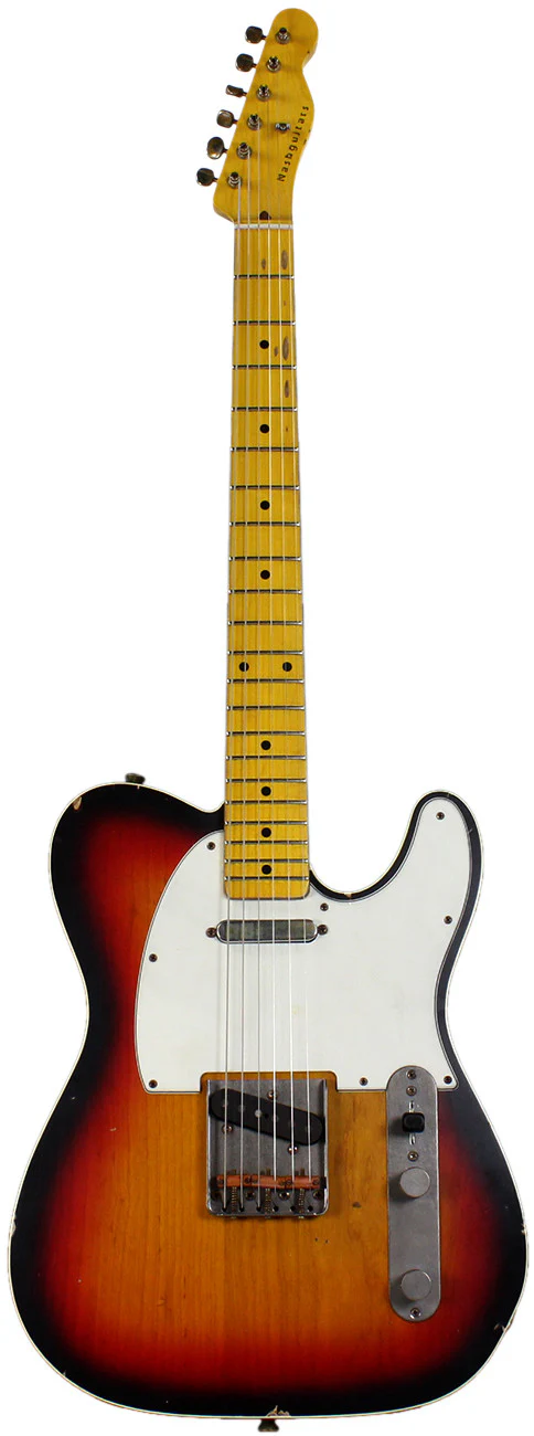Nash T63DB Guitar - 3 Tone Sunburst - Image 2