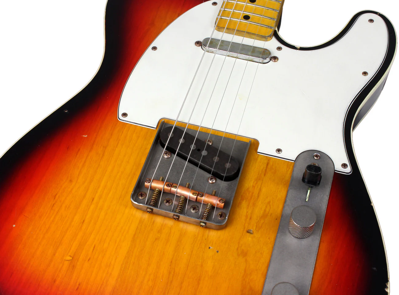 Nash T63DB Guitar - 3 Tone Sunburst - Image 6