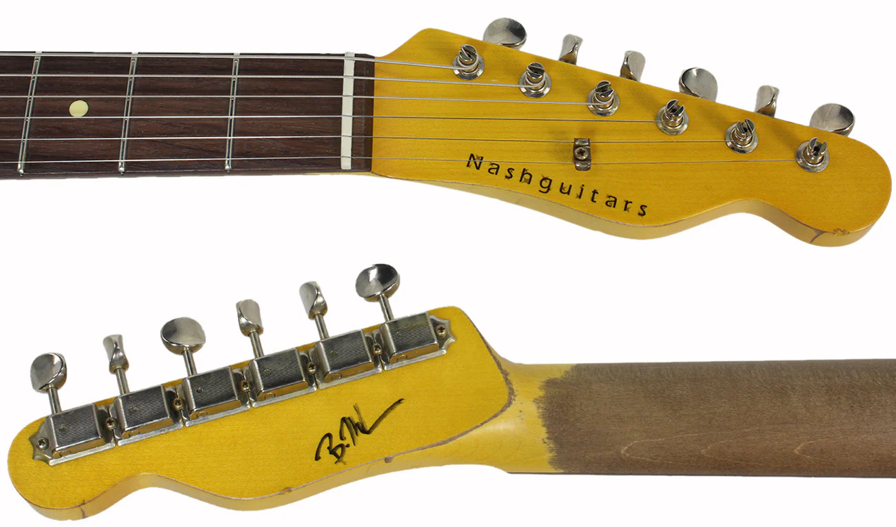 Nash T63DB Guitar, Black, Bigsby - Image 8