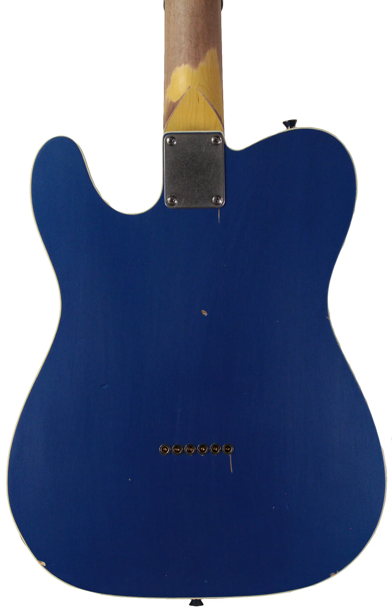 Nash T63DB Guitar, Double Bound, Lake Placid Blue, Light Aging - Image 6