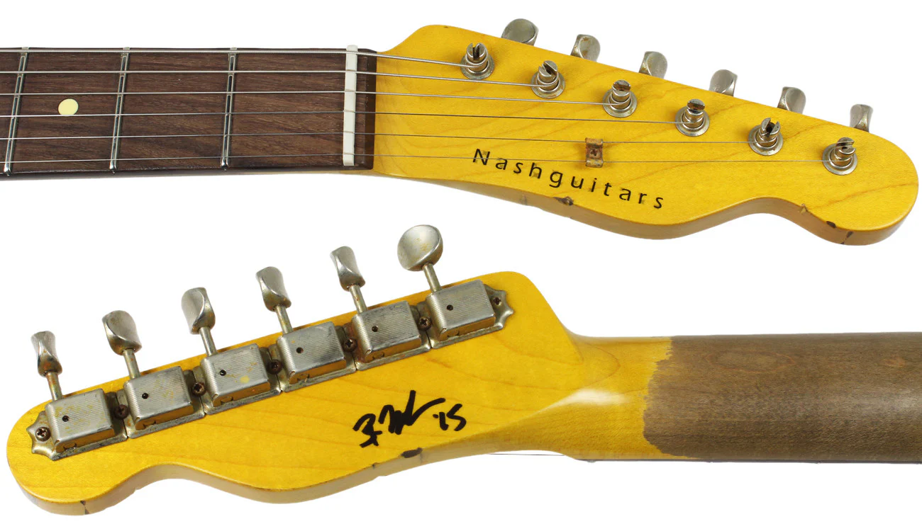 Nash T63DB Guitar, Lake Placid Blue, Bigsby, Lollartron - Image 4