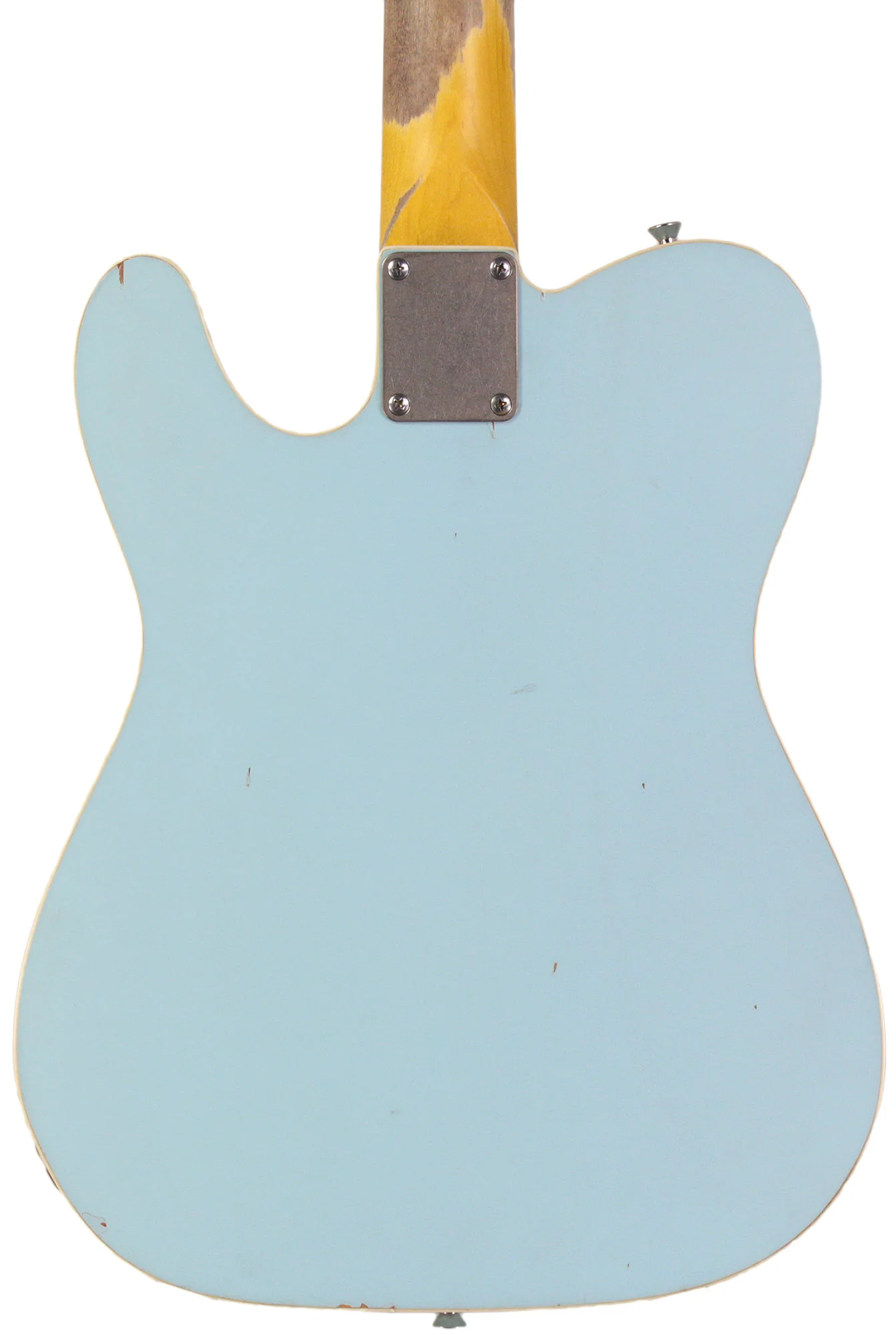 Nash T63DB Guitar, Double Bound, Bigsby, Lollartron, Sonic Blue, Light Aging - Image 5
