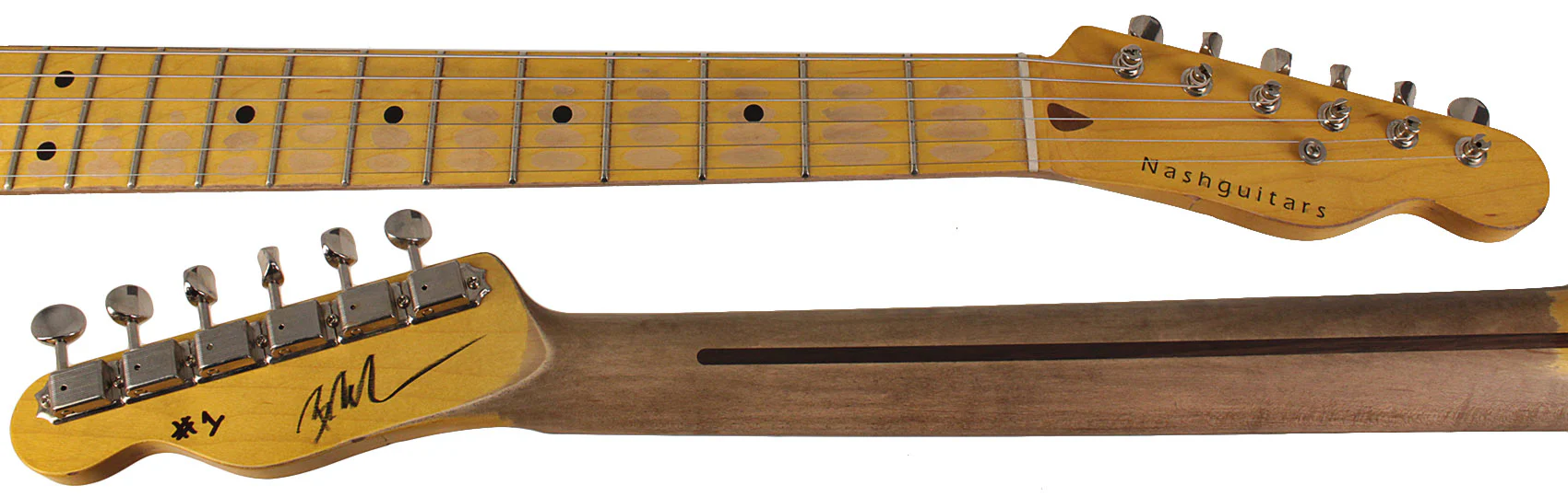 Nash Jeff Beck Tele-Gib Guitar, Unique One-Off, Serial # 1 - Image 9