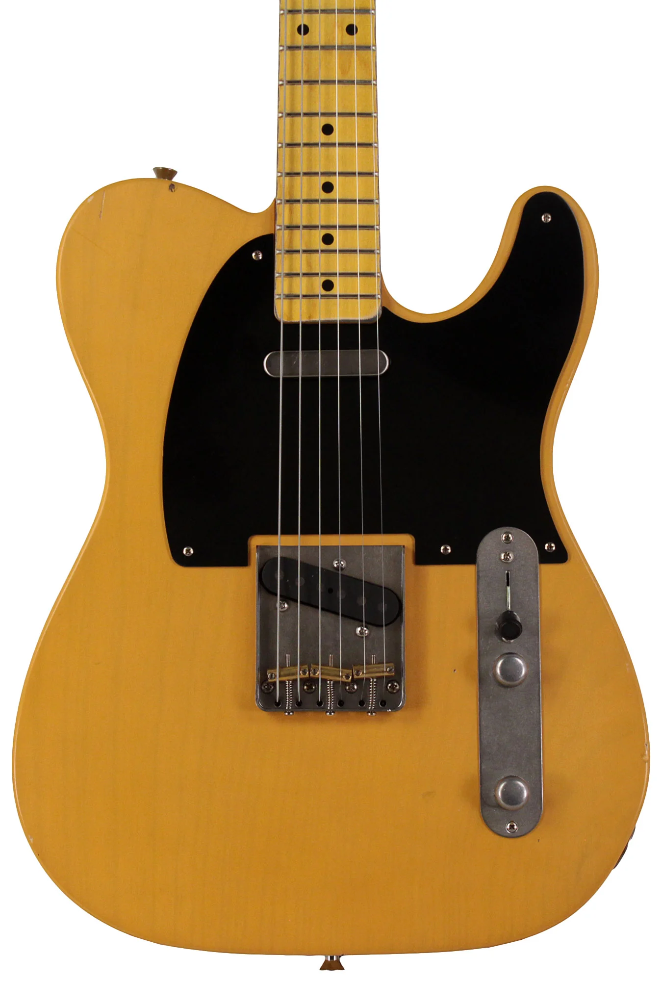 Nash T52 Guitar, Butterscotch Blonde, Light Aging - Image 5