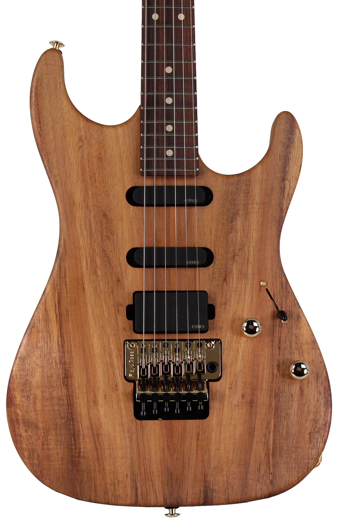 Reb Beach Signature Standard Guitar, Roasted Alder, Koa - Image 6