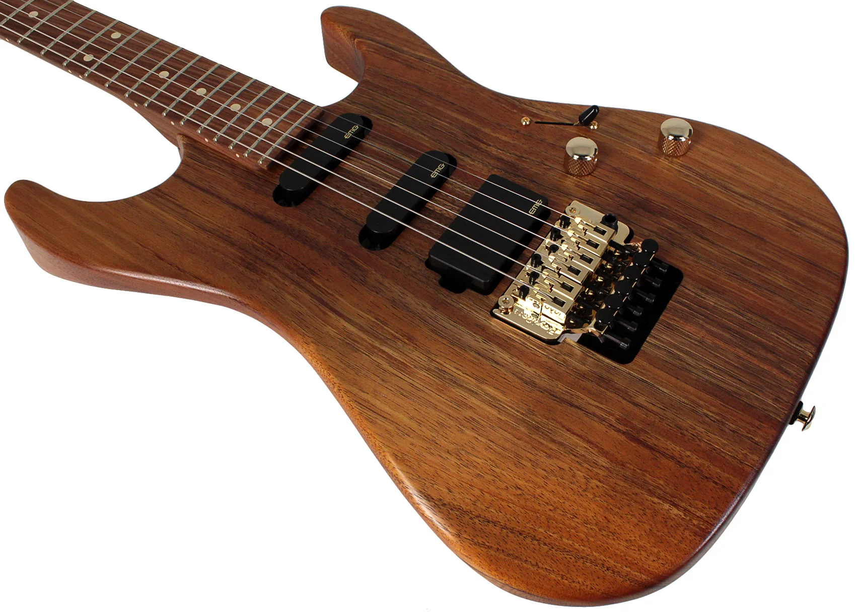 Reb Beach Signature Standard Guitar, Solid Koa - Image 4