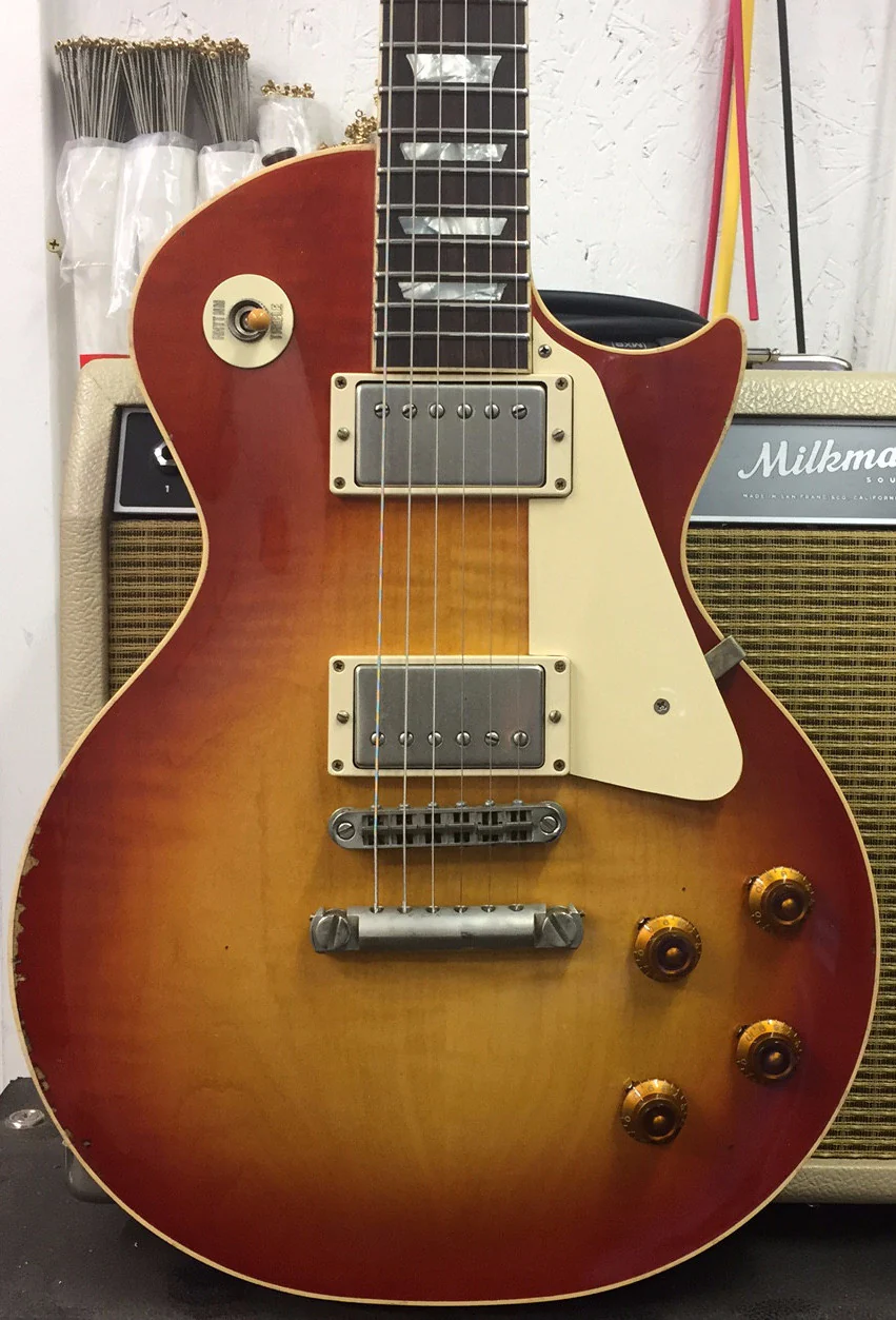 Rock N Roll Relics Heartbreaker - Cherry Sunburst - Image 11