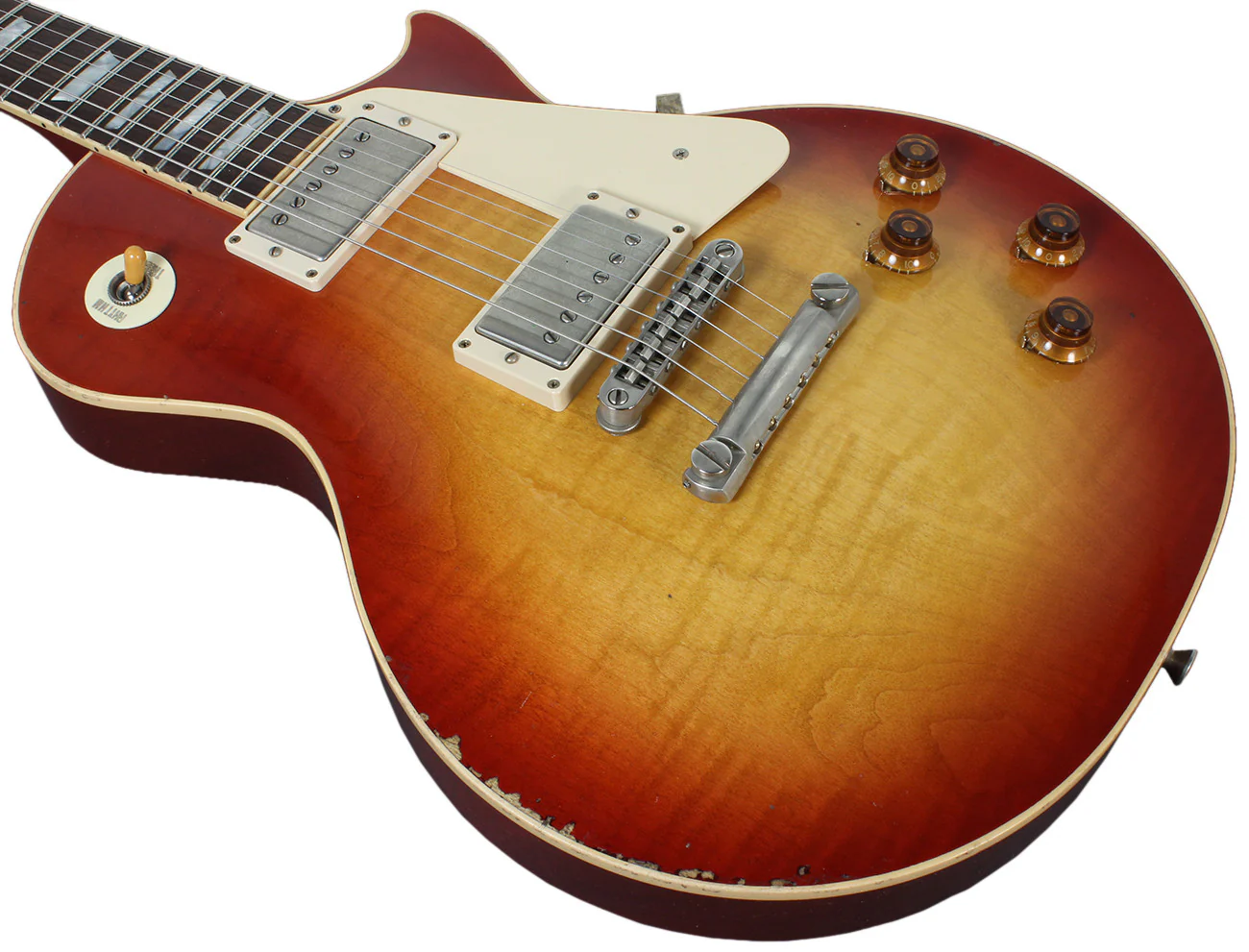 Rock N Roll Relics Heartbreaker - Cherry Sunburst - Image 6