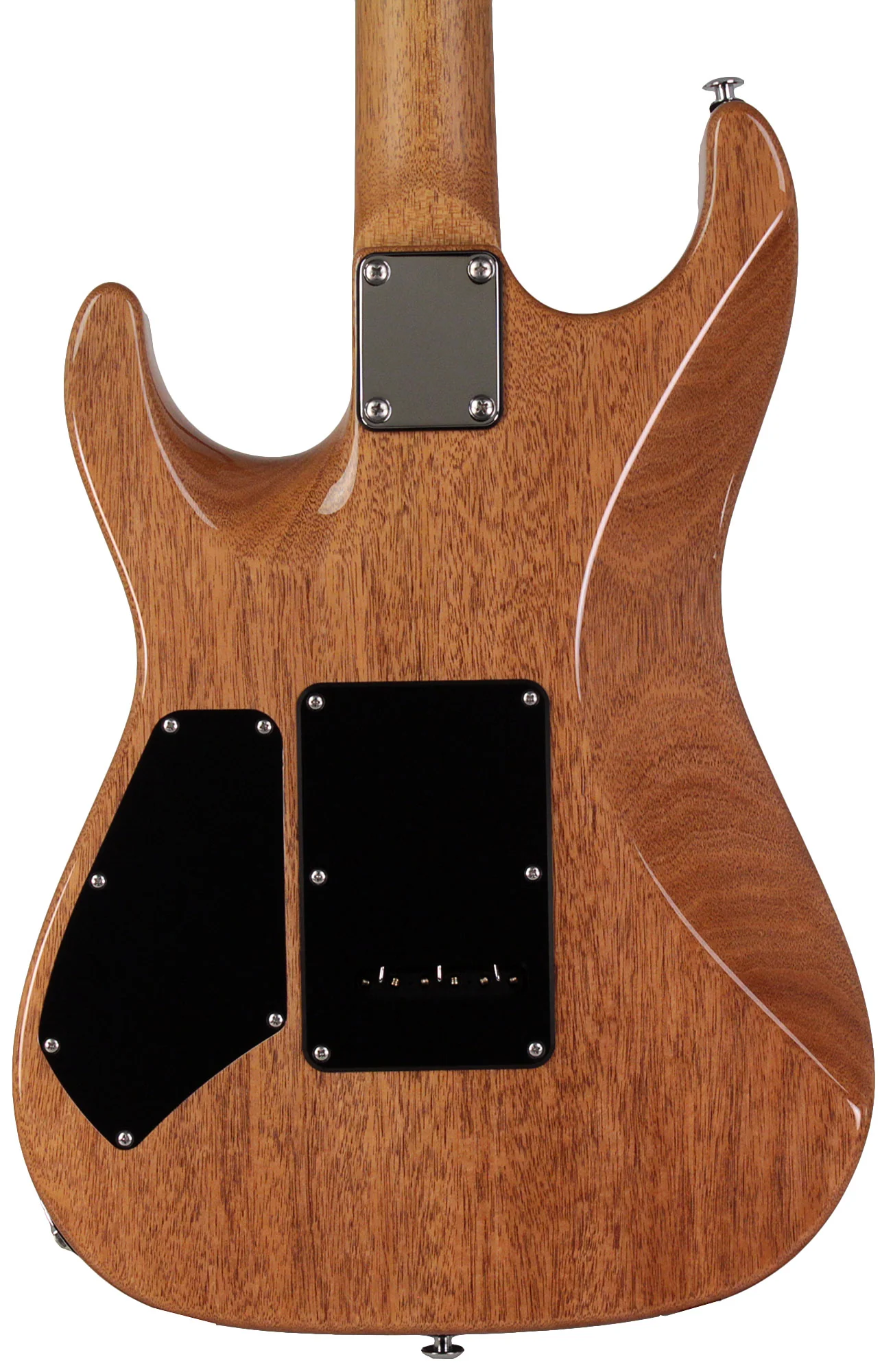 Suhr Select Standard Mahogany Guitar, Burl Trans Blue Denim Slate - Image 7