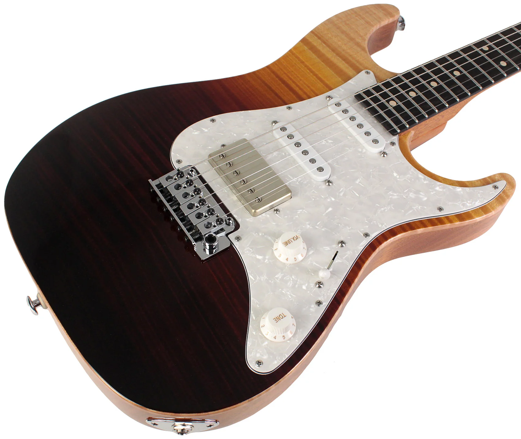 Suhr Select Standard Plus Mahogany Guitar, Desert Gradient - Image 2