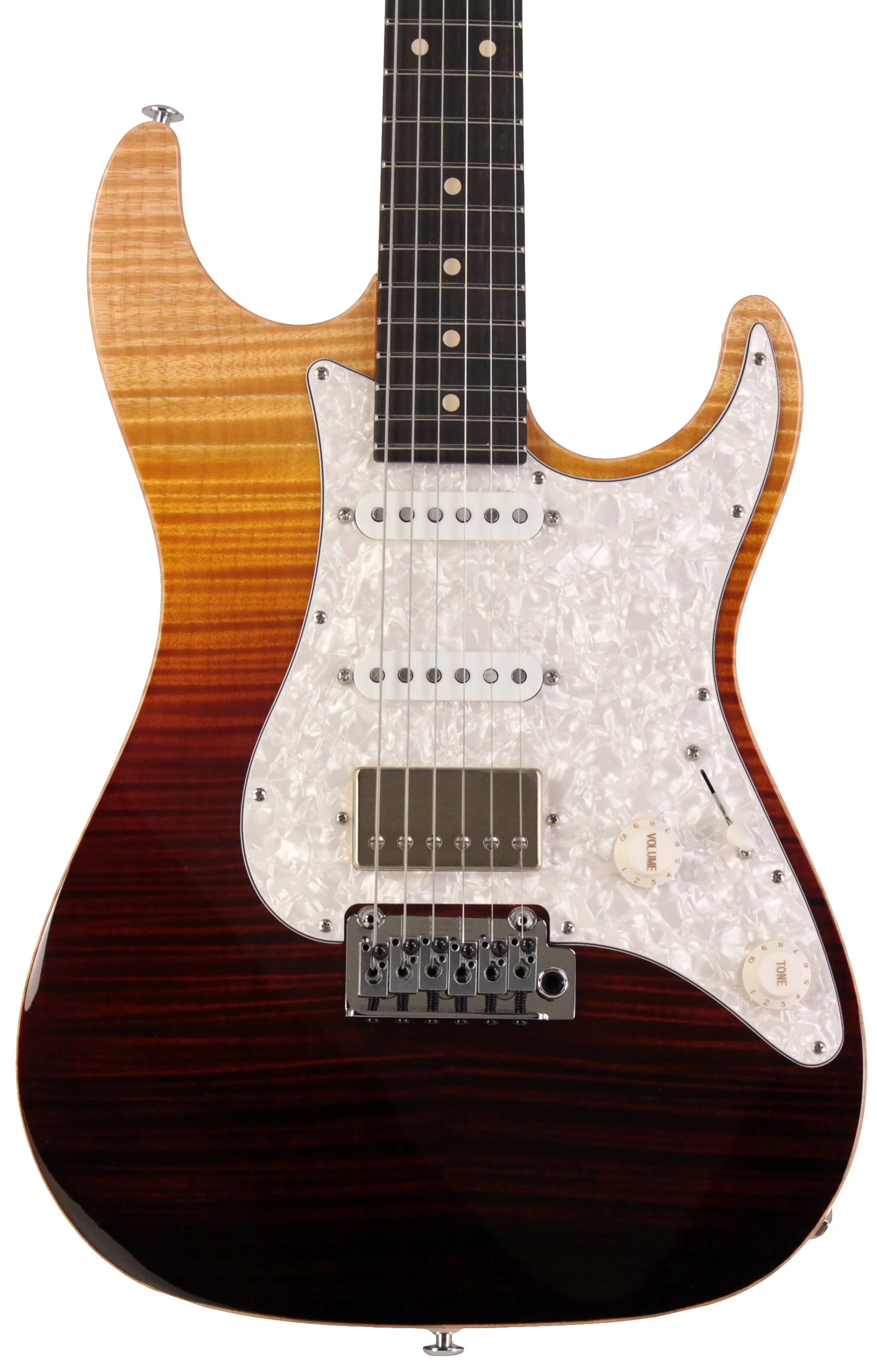 Suhr Select Standard Plus Mahogany Guitar, Desert Gradient - Image 6