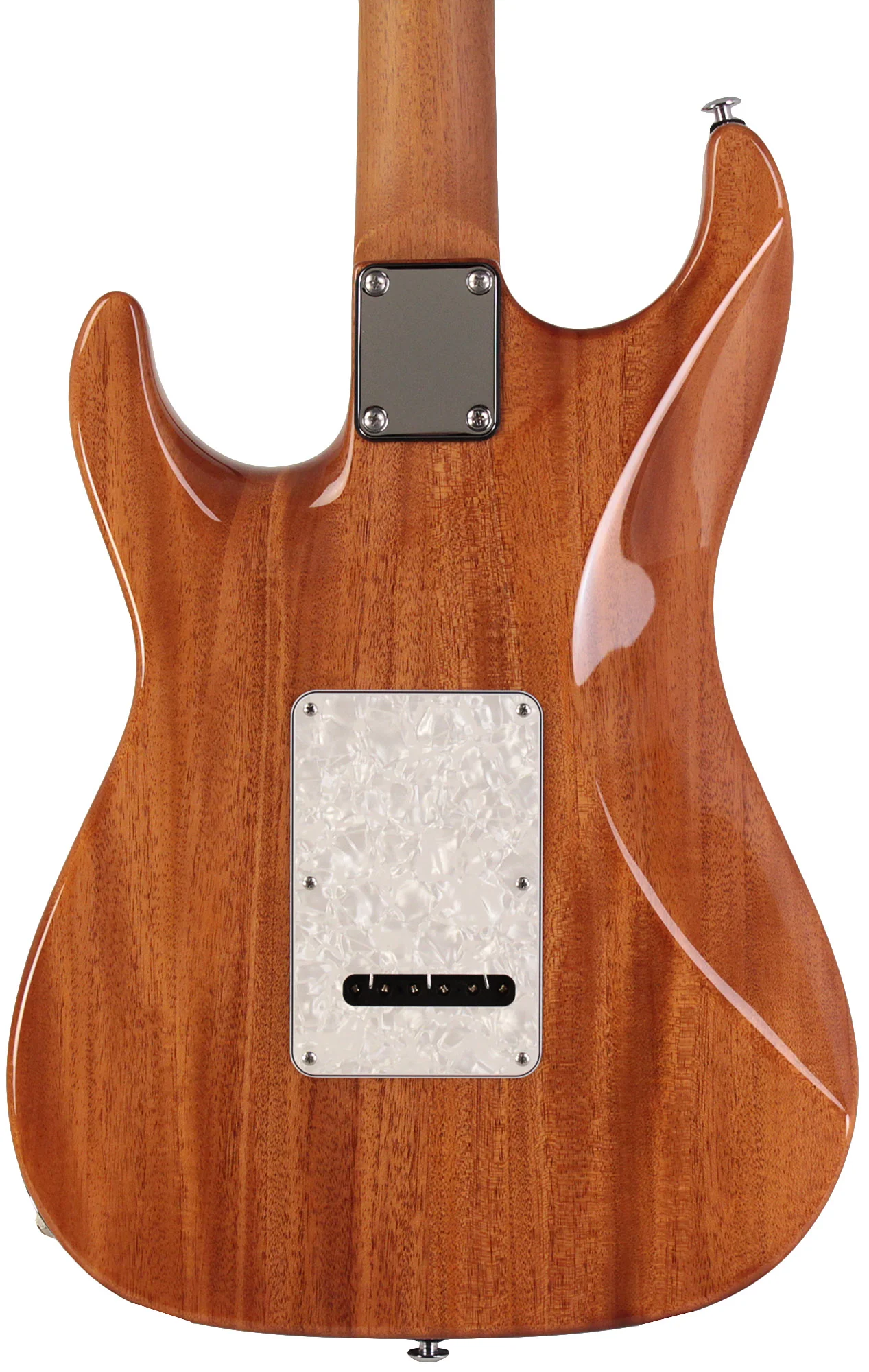 Suhr Select Standard Plus Mahogany Guitar, Iced Tea Burst - Image 5