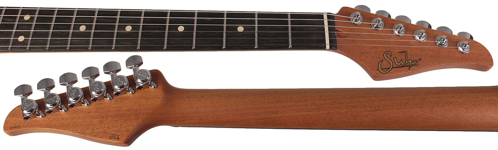 Suhr Select Standard Plus Mahogany Guitar, Iced Tea Burst - Image 8