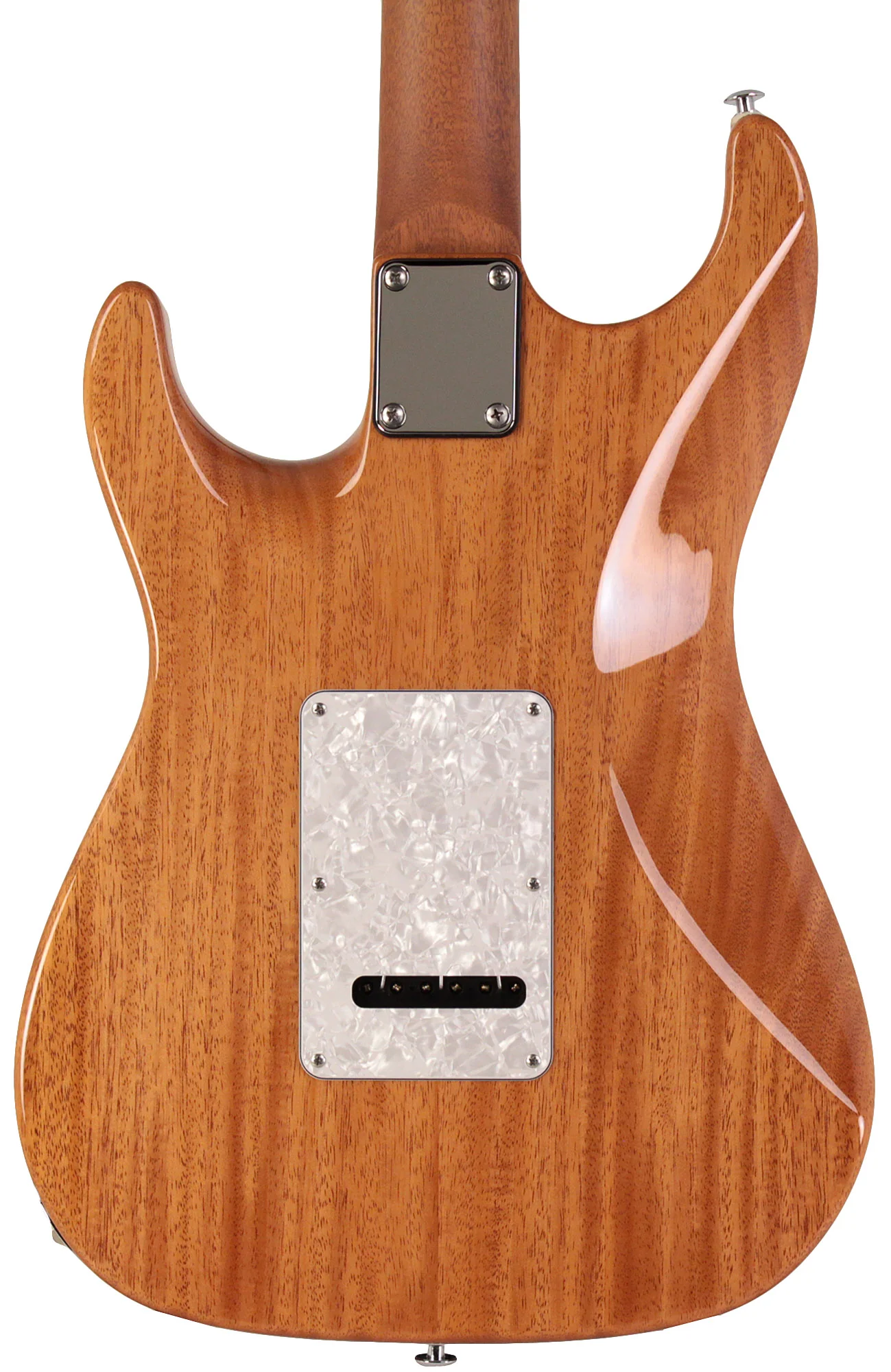 Suhr Select Standard Plus Mahogany Guitar, Iced Tea Burst - Image 5