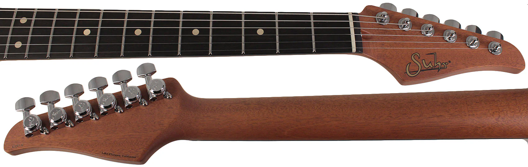 Suhr Select Standard Plus Mahogany Guitar, Iced Tea Burst - Image 8