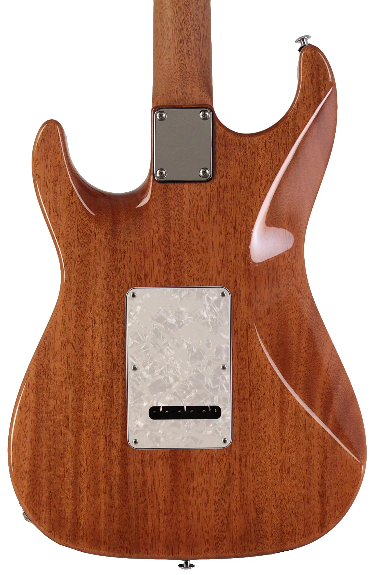 Suhr Select Standard Plus Mahogany Guitar, Trans Charcoal Burst - Image 5