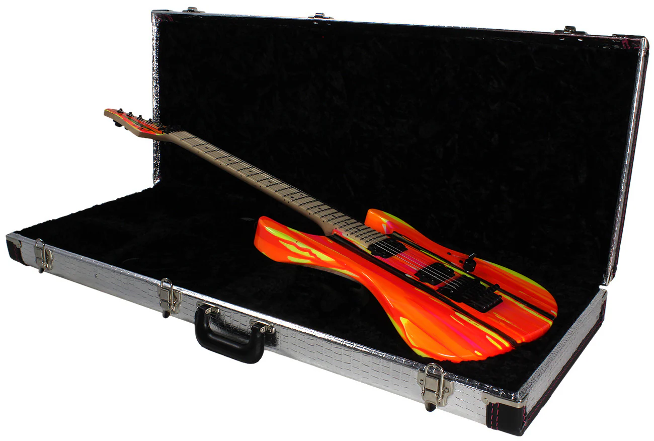 Suhr 80s Shred MKII Modern Guitar - Neon Drip - Maple - Image 9