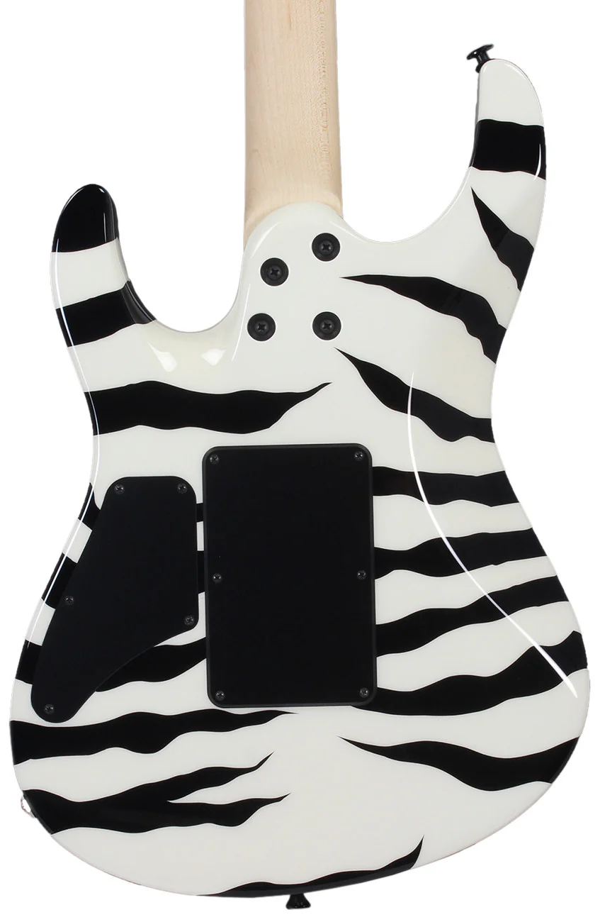 Suhr 80s Shred Guitar - Tiger Stripe - Ebony - Image 4