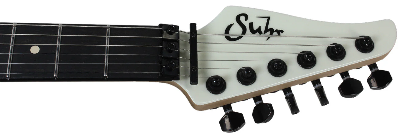 Suhr 80s Shred Guitar - Tiger Stripe - Ebony - Image 8