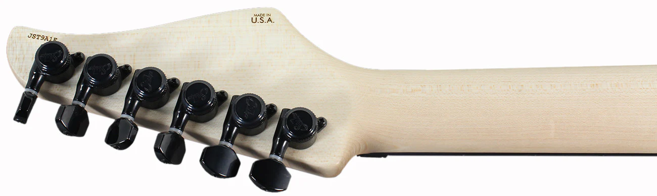 Suhr 80s Shred Guitar - Tiger Stripe - Ebony - Image 9